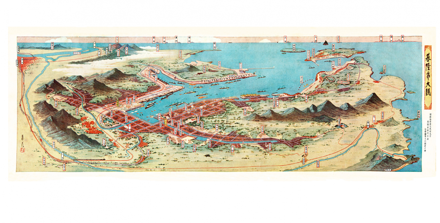 は自分にプチご褒美を ６４ 大正12年 高尾山名所図絵 鳥瞰図 金子常光 